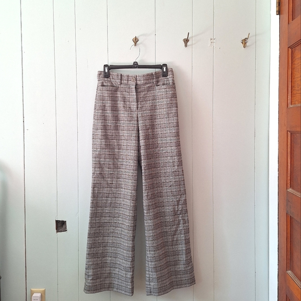Loft Plaid Trousers